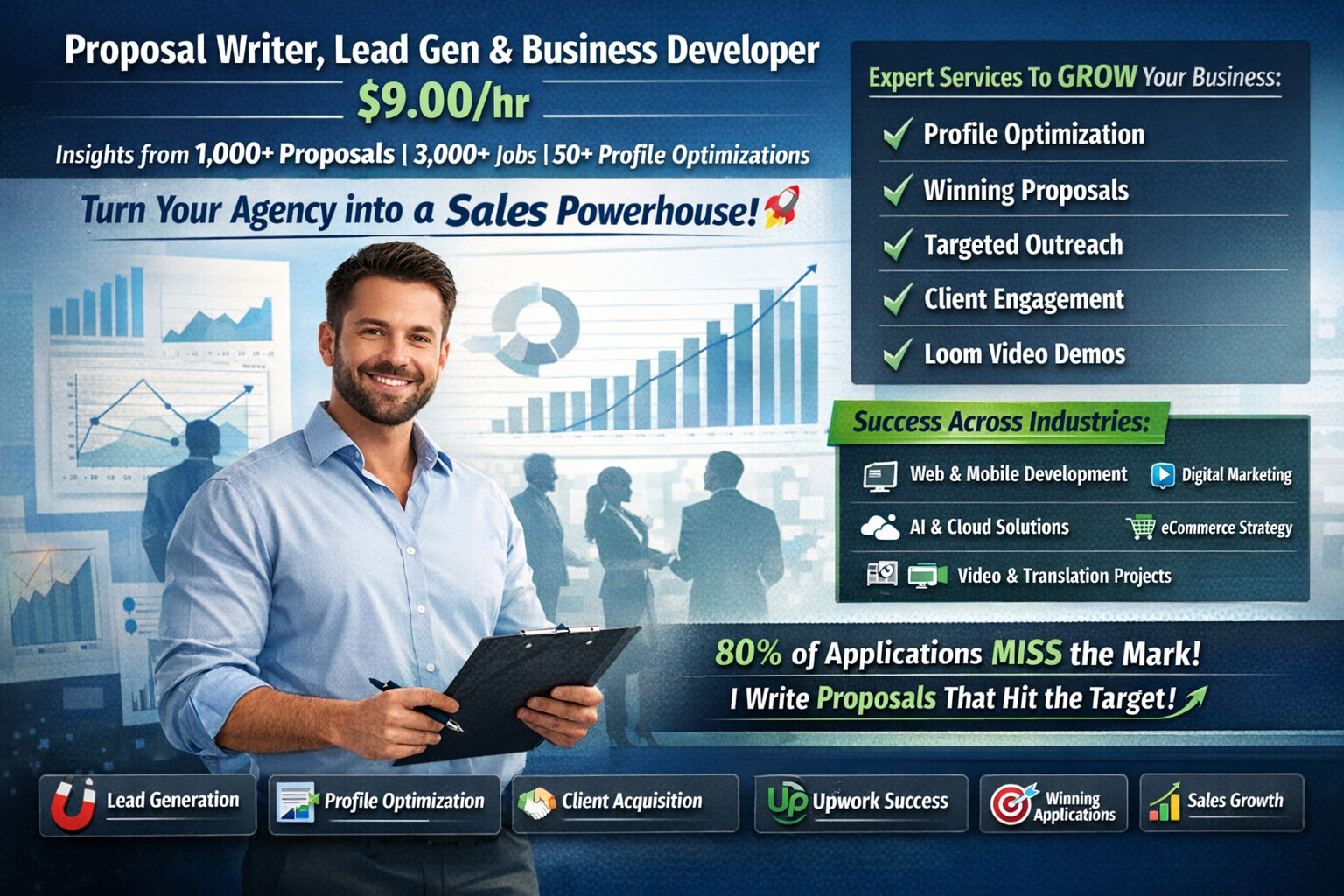 Proposal Writer, Lead Generation & Business Developer