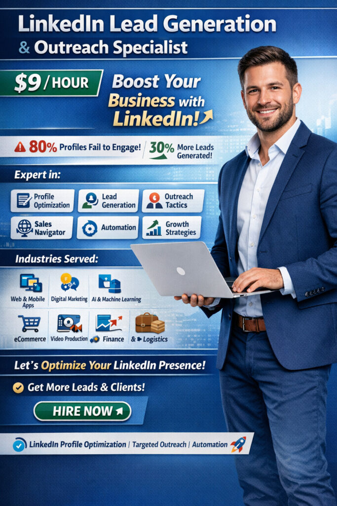 Linkedin Lead Generation & Outreach Specialist